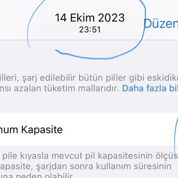 iPhone Pil Sağlığı Sorunu