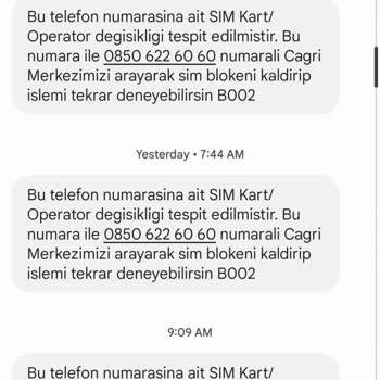 Paycell Sim Kart Bloke Edildi