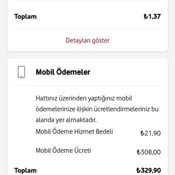 Vodafone MOBBYLAND-PLAYCENTER İznim Dışında Üyelik Ücreti Kesildi