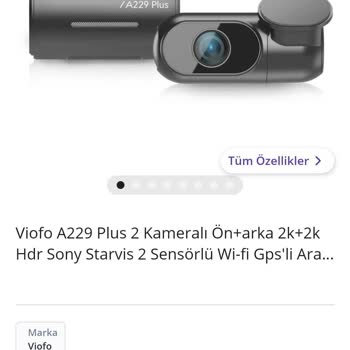 N11 Üzerinden Teknostore Mağazasından Aldığım Viofo Araç Kamerası