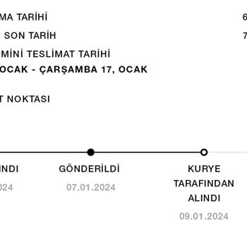 Zara Teslim Edilmeyen Ürün