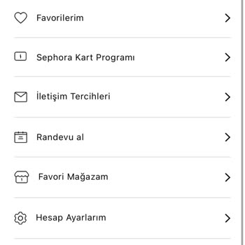Sephora Uygulaması Puanların Sıfırlanması