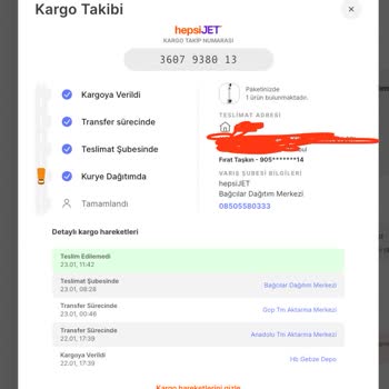 Hepsijet Kargomu Adresime Getirmeyip İade Süreci Başlattı
