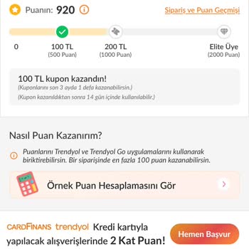 Trendyol Puanım Geri Alındı