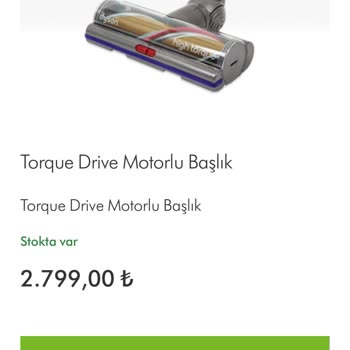 Dyson Turbo Başlık Sorunsalı