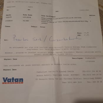 PHILIPS TV 65 TV Arızalı