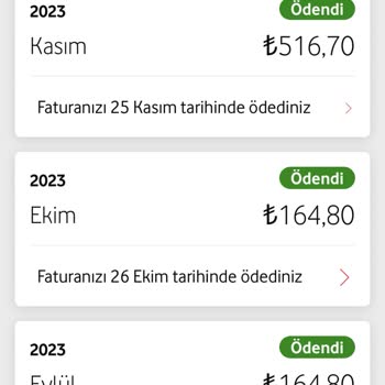 Vodafone Sürekli Faturamı Arttırdı
