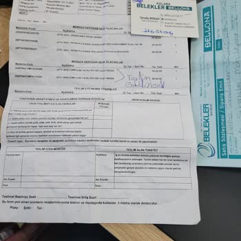 Kalaba Belekler Bellona Ürün Teslimi Yapılmaması