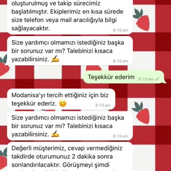 Modanisa İade Talebi Sorunu