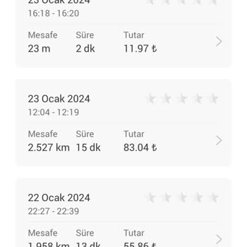 Martı Elektrikli Scooter Uygulamasında Fazladan Ücret Tahsilatı