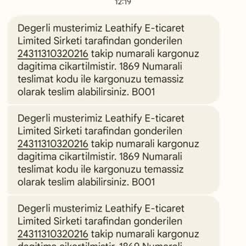 Sürat Kargo Kargo Teslimatında Yaşanan Sorunlar Ve İletişim Eksikliği
