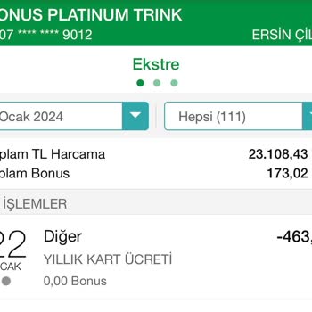 Garanti Bankası Yıllık Kart Ücreti İade Talebi