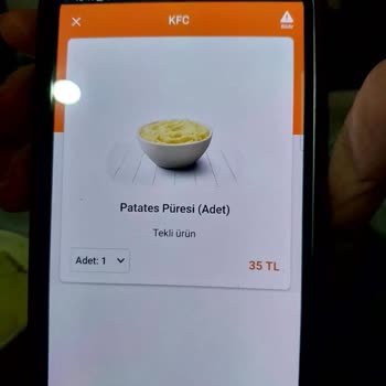 KFC Siparişinde Beklentinin Altında Porsiyon Büyüklüğü