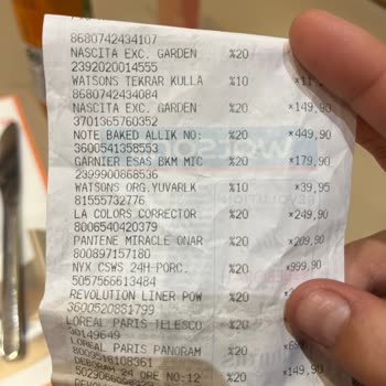 Watsons Fondöten Şikayet! Değişim İstiyorum