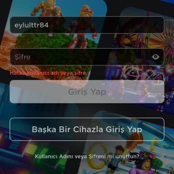 ROBLOX Hesabıma Giriş Yapamıyorum