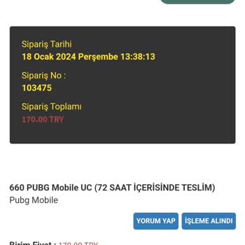enucuzpubg.com Enucuzpubg Uc Gelmedi