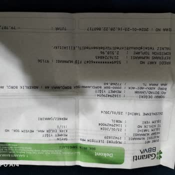 Garanti BBVA Yanlış Kart Ödemesi Mağduriyeti