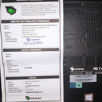 Monster Ürünlerinin Arkasında Durmuyor