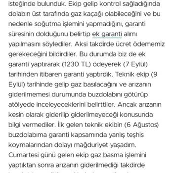 Arçelik Buzdolabı Arızası (274532 Eı)