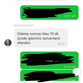 Nanoxtrust Para Çekimi İçin Para İsteniyor