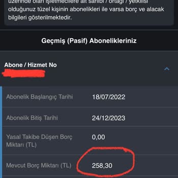 Vodafone Ödenen Cayma Bedeli E-Devlet Sayfamda Borç Görünüyor!