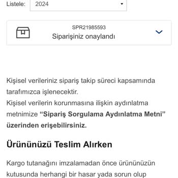 Vatan Bilgisayar Siparişimi Kargoya Vermedi