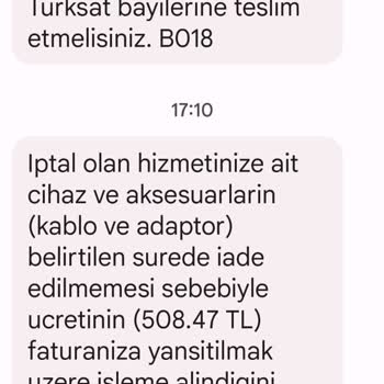 Superonline Teslim Ettiğim Modem Ücretini Faturama Yansıttı