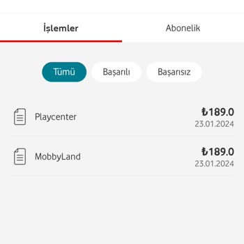 Vodafone Pay Üzerinden Mobyland Ve Playcenter Aboneliği Yapılması