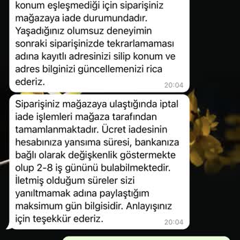 A101 Kapıda Sipariş Sorumsuzluğu