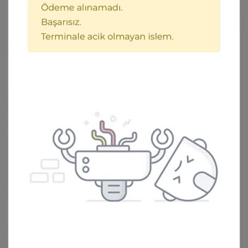 Halkbank Terminale Açık Olmayan İşlem, Gelmeyen SMS