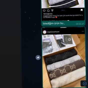 Organic Scarfs Para İadesi Alamıyorum.!