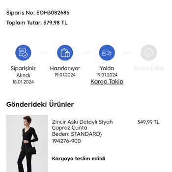 İade Sorunu, Yanlış Ürün Gönderimi, Haksız Kazanç Mavi Online
