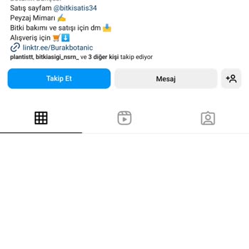 Burak Botanik Bitki Uzmanı Sipariş Sorunu