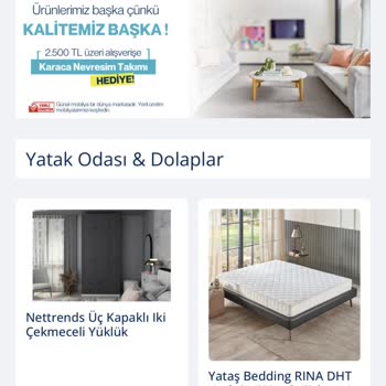 Günal Mobilya Dolap Siparişi