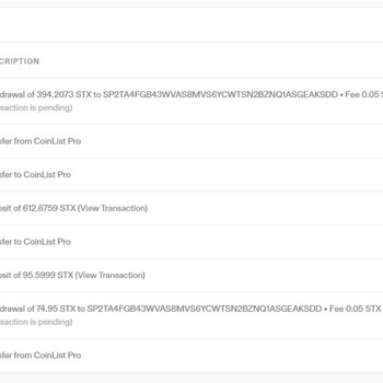 Coinlist.co Coin Çekim İşlemimi Yapmıyor