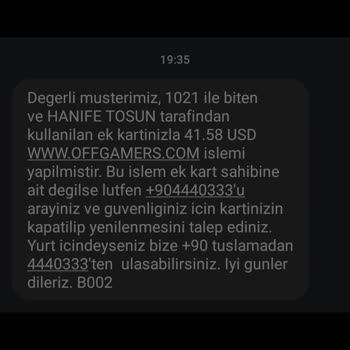 Offgamers Https://www.offgamers.com İznim Olmadan Hesabımdan Para Çektiler