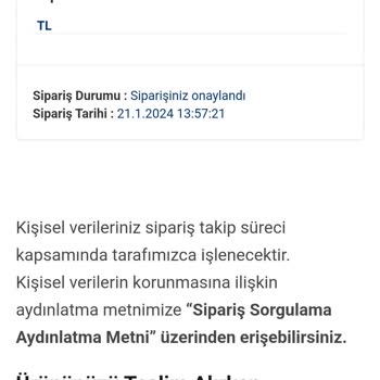 Vatan Bilgisayar İnternet Sitesinden Alınan Ürünün Geciken Teslimatı