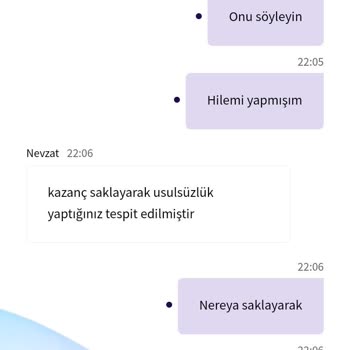 Onwin Bahis Oyunda Para Saklamışım