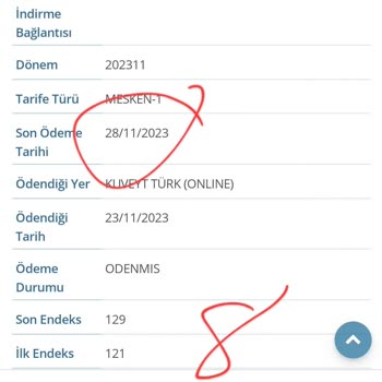 Kocaeli Büyükşehir Belediyesi Fahiş Su Faturası 1008 Lira