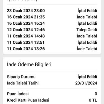N11 İade İptal Oluyor