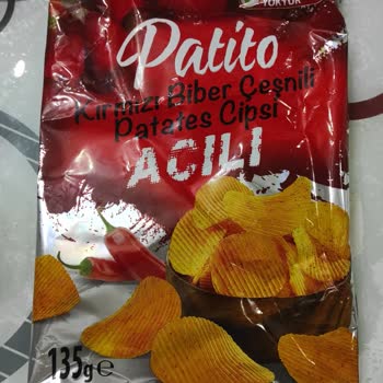 BİM Patito Acılı Cips İp Çıktı