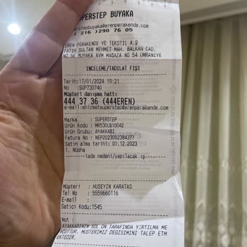 SuperStep 1.5 Aylık Ürüne Kullanıcı Hatası Diyor