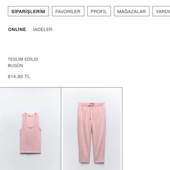Zara Online Satıştan Tadilatlı Ürünler Çıktı