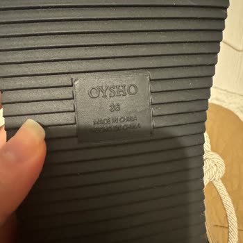 Oysho Giyim Yanlış Gönderilen Sandalet Numaraları