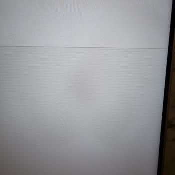 Philips TV Ekranda Yatay Çizgi