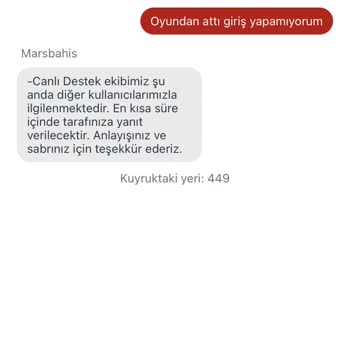 Marsbahis Oyuna Müdahale Ediyor