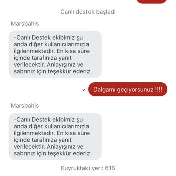 Marsbahis Oyuna Müdahale Ediyor