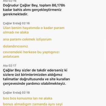 Betriyal Ödeme Sorunu Ve Destek Hizmetleri
