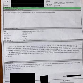 Monster Tulpar T7 V20.5 Cızırtı Ve Gürültülü Fan Sesi