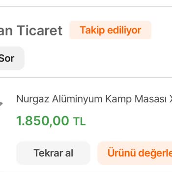 Hepsiburada Değişim Talebimi İşleme Almadı